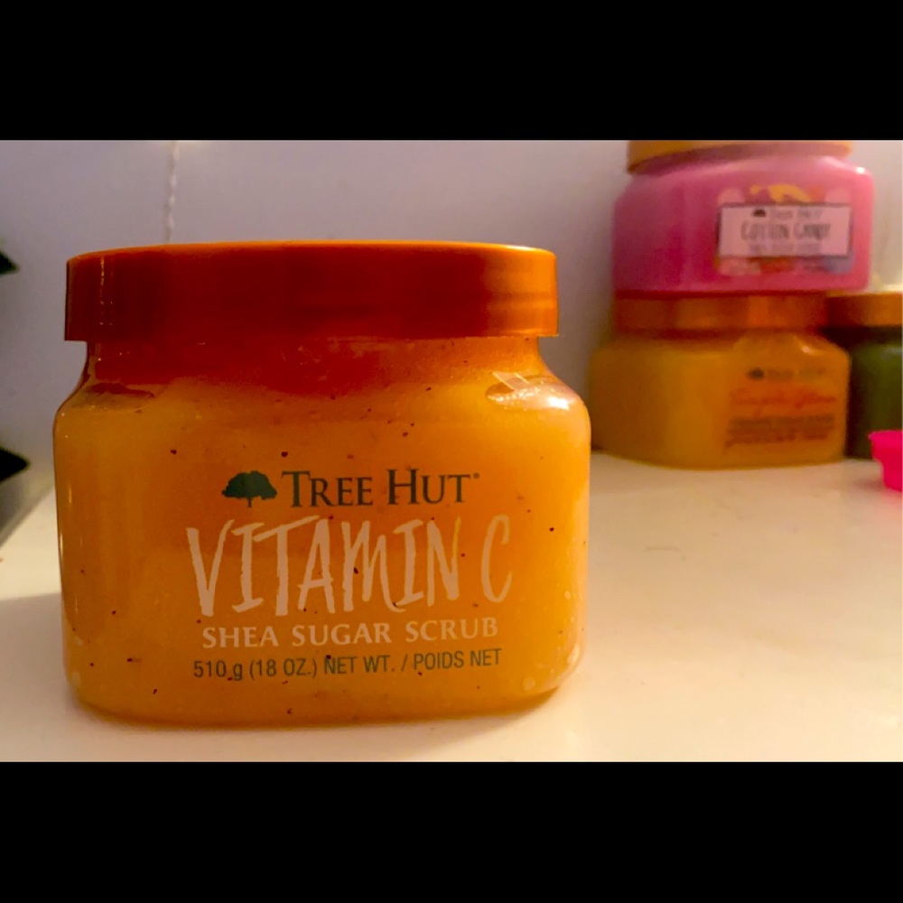 Tree hut body scrubs